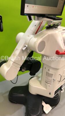 Leica M720 Triple Operated Surgical Microscope with 3 x Binoculars, 6 x 10x/21 Eyepieces, Full HD OptiChrome, Panasonic 3CCD HD Camera Head, MedX Stream Digital Recording Station V7.1.0 and Monitor on Leica OH5 Stand (Powers Up) - 24