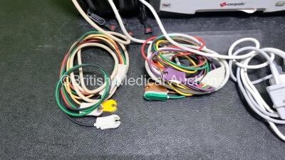 GS Corpuls3 Slim Defibrillator Ref : 04301 (Powers Up) with Corpuls Patient Box Ref : 04200 (No Power) with Pacer, Oximetry, ECG-D, ECG-M, CO2, CPR, NIBP and Printer Options, 4 and 6 Lead ECG Leads, SPO2 Finger Sensor, Hose, Paddle Lead, CO2 Cable, 3 x Ba - 3