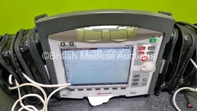 GS Corpuls3 Slim Defibrillator Ref : 04301 (Powers Up) with Corpuls Patient Box Ref : 04200 (No Power) with Pacer, Oximetry, ECG-D, ECG-M, CO2, CPR, NIBP and Printer Options, 4 and 6 Lead ECG Leads, SPO2 Finger Sensor, Hose, Paddle Lead, CO2 Cable, 3 x Ba - 2