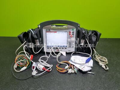 GS Corpuls3 Slim Defibrillator Ref : 04301 (Powers Up) with Corpuls Patient Box Ref : 04200 (No Power) with Pacer, Oximetry, ECG-D, ECG-M, CO2, CPR, NIBP and Printer Options, 4 and 6 Lead ECG Leads, SPO2 Finger Sensor, Hose, Paddle Lead, CO2 Cable, 3 x Ba