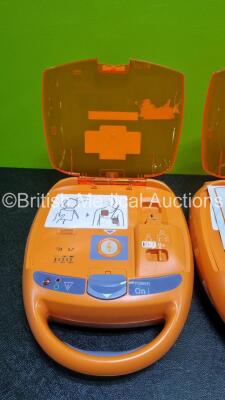 2 x Nihon Kohden Cardiolife AED Acti Biphasic Defibrillators (Untested Due to No Batteries) - 2