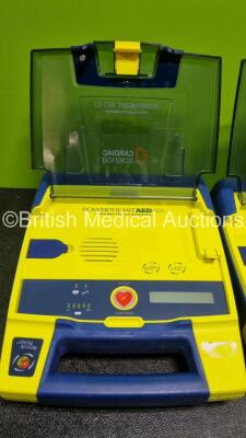 3 x Cardiac Science Powerheart AED G3 Defibrillators (All Untested Due to No Battery) - 2