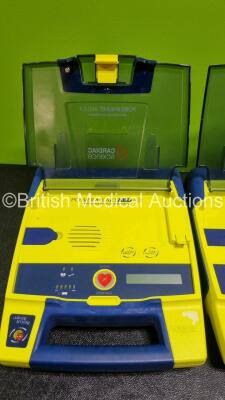 3 x Cardiac Science Powerheart AED G3 Defibrillators (All Untested Due to No Battery) - 2