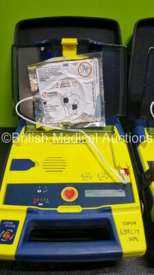 3 x Cardiac Science Powerheart AED G3 Defibrillators (All Power Up) in Carry Case - 2