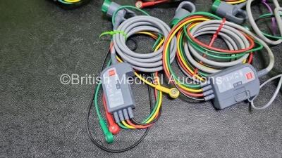 7 x Physio Control Ref 11111-000019 4 Lead ECG Leads - 5