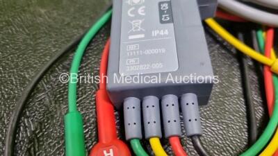 7 x Physio Control Ref 11111-000019 4 Lead ECG Leads - 6