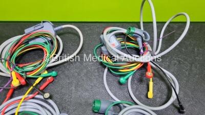 6 x Physio Control Ref 11111-000021 4 Lead ECG Leads - 3