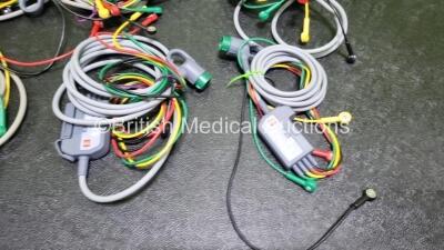 6 x Physio Control Ref 11111-000021 4 Lead ECG Leads - 4