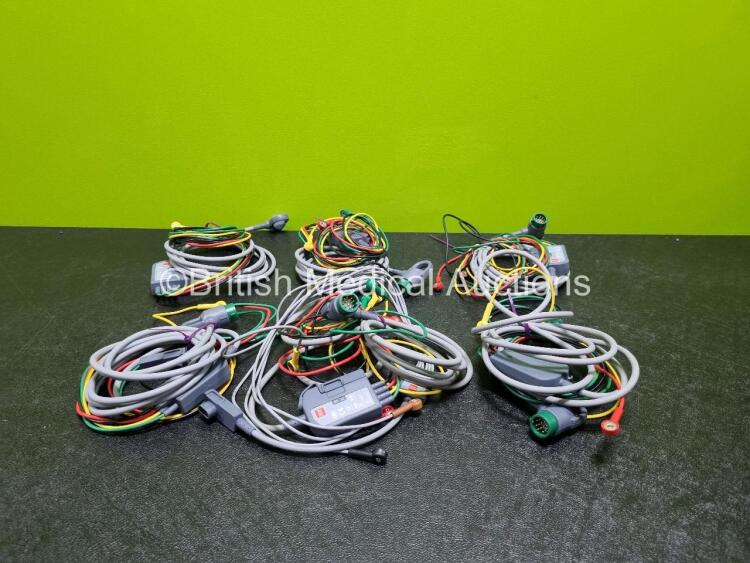 6 x Physio Control Ref 11111-000021 4 Lead ECG Leads