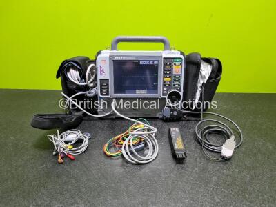 Medtronic Physio-Control Lifepak 15 Version 1 12-Lead Monitor / Defibrillator *Mfd - 2014* Ref - 99577-000668, P/N - V15-2-001015, Software Version - 3306808-007 Including Pacer, SpO2, NIBP, ECG and Printer Options with 1 x 3 Lead ECG Lead, 1 x 6 Lead ECG