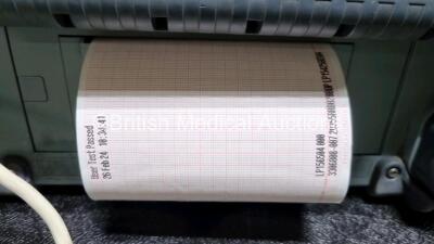 Medtronic Physio-Control Lifepak 15 Version 1 12-Lead Monitor / Defibrillator *Mfd - 2014* Ref - 99577-000668, P/N - V15-2-001015, Software Version - 3306808-007 Including Auxiliary, Pacer, SpO2, NIBP, ECG and Printer Options with 1 x 3 Lead ECG Lead, 1 x - 7