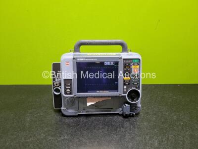 Medtronic Physio-Control Lifepak 15 Version 1 12-Lead Monitor / Defibrillator *Mfd - 2014* Ref - 99577-000668, P/N - V15-2-001015, Software Version - 3306808-007 Including Auxiliary, Pacer, SpO2, NIBP, ECG and Printer Options and 2 x Batteries *SN 4256616