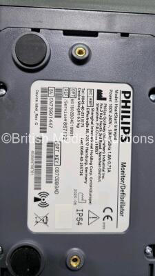 Philips Heartstart Intrepid Defibrillator *Mfd - 2020* (Powers Up) Including Pacer, ECG and Printer Options with Paddle Lead and 3 Lead ECG Lead *SN CN73901447* - 5