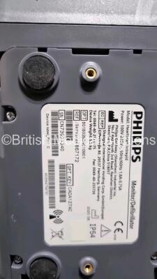 Philips Heartstart Intrepid Defibrillator *Mfd - 2020* (Powers Up) Including Pacer, ECG and Printer Options with Paddle Lead and 3 Lead ECG Lead *SN CN73901340* - 5