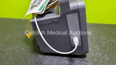 Philips Heartstart Intrepid Defibrillator *Mfd - 2020* (Powers Up) Including ECG and Printer Options with Battery, Paddle Lead and 3 Lead ECG Lead *SN CN73901412* - 4