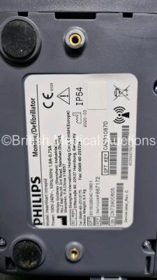 Philips Heartstart Intrepid Defibrillator *Mfd - 2020* (Powers Up) Including Pacer, ECG and Printer Options with Battery, Paddle Lead and 3 Lead ECG Lead *SN CN73901340* - 5