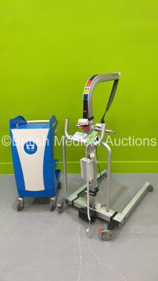 1 x Liko Golvo 7007ES Electric Patient Hoist with Controller and 1 x Covidien FT900 Diathermy Trolley