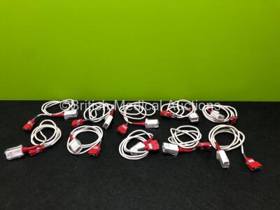 20 x Masimo Red LNC-04 Patient Cables *10 in Photo - 20 in Total*