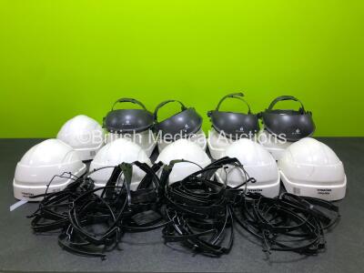 10 x Vision Centurion Safety Helmets with Attachments