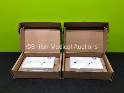 2 x Philips REF M3538A Heartstart MRx Defibrillator Batteries (Like New in Boxes) *Collection in Person Only - Cannot be Packed / Shipped*