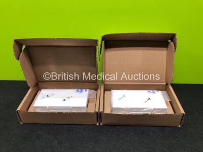 2 x Philips REF M3538A Heartstart MRx Defibrillator Batteries (Like New in Boxes) *Collection in Person Only - Cannot be Packed / Shipped*