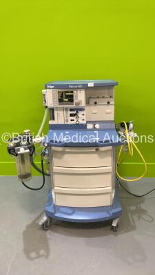 Drager Fabius GS Anaesthesia Machine Software Version 3.37b - Total Run Hours 1983 - Total Ventilator Hours 6 with Bellows and Hoses (Powers Up) *S/N ARYH-0029*