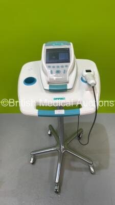 Verathon BVI 9400 Bladder Scanner with Transducer - Damaged and Battery (Powers Up)