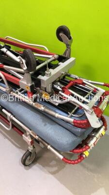 2 x Ferno Hydraulic Ambulance Stretchers with Mattresses - 5