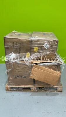 Pallet of 2 x Boxes Herida Alternating Mattress with Pumps and 2 x Boxes of Hospital Bed Head / Foot Boards