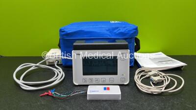 Mixed Lot Including 1 x Drager pEEG Anesthesia Monitor with Power Supply and User Manual in Carry Bag (Powers Up) and 1 x Medtronic Xomed NIM-Pulse 2.0 *GH*