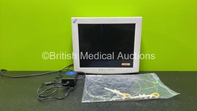 Mixed Lot Including 1 x National Display System with Power Supply (Powers Up), 2 x Olympus FB-25K-1 Biopsy Forceps and 1 x Olympus Reusable BW-20T Endoscope Brush *GH*