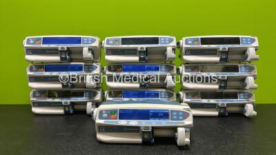 10 x CareFusion CC Alaris Guardrails Plus Syringe Pumps (All Power Up) *SN 135137568 / 135166817 / 135137565 / 135165292 / 135165308 / 135137531 / 135165293 / 135138246 / 135137575 / 135165314*