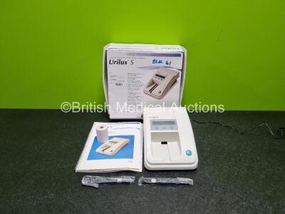 Roche Urilux S Urine Analyzer (Powers Uo with 2 Pin Power Supply) in Box with Accessories