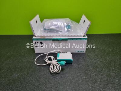 B.Braun Infusomat Space Infusion Pump *Mfd - 2019* (Like New In Box) with Power Supply *Power Supply Untested*