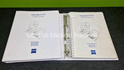 2 x Zeiss Visucam Pro NM Manuals - 2