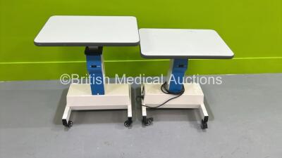 2 x Electric Ophthalmic Tables * Excellent Condition * (Both Power Up) **Stock Photo Used** - 2