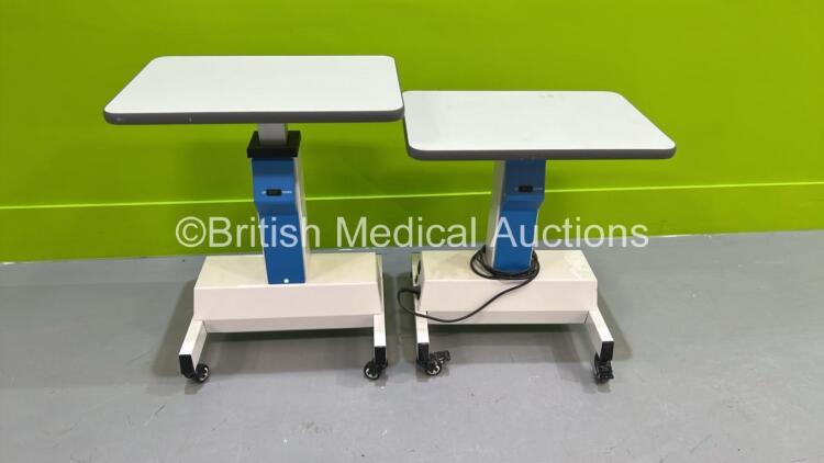 2 x Electric Ophthalmic Tables * Excellent Condition * (Both Power Up) **Stock Photo Used**