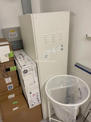 GE Proteus Analogue X-ray Including Patient Table, Overhead Tube Bucky ...