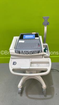 GE MAC 1600 ECG Machine on Stand (Powers Up) *S/N SDE1147007NA*