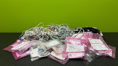 Job Lot of Various Patient Monitoring Leads / Cables