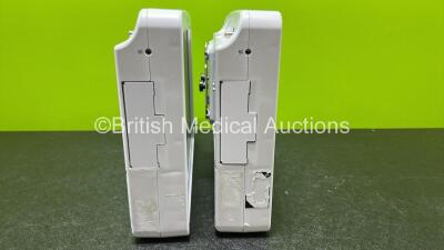 2 x Welch Allyn 1500 Patient Monitors with (Both Power Up, Both Missing Dials, Minor Cracked Casings and Scratched Screens-See Photos) *SN 791.00936 / 791.00830* - 11