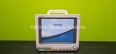 Mindray BeneView T5 Patient Monitor (Powers Up and Cracked Case - See Photo)