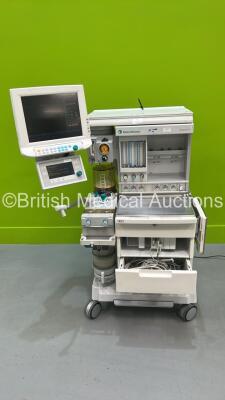 Datex-Ohmeda Aestiva/5 Anaesthesia Machine with Datex-Ohmeda 7900 SmartVent Software Version 4.8 PSVPro, Datrex-Ohmeda Anaesthesia Monitor, GE Module Rack with GE E-PRESTN Multiparameter Module with SPO2, T1/T2, P1/P2, NIBP and ECG Options, Bellows, Absor