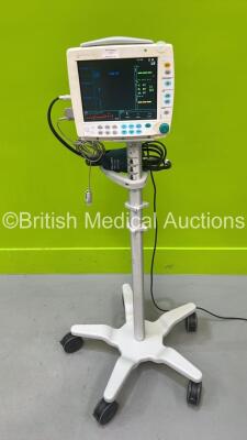 Datex-Ohmeda Compact Patient Monitor with E-PSM-00 Multiparameter Module with NIBP, T1, T2, SPO2 and ECG Options (Powers Up) *S/N 6355409*