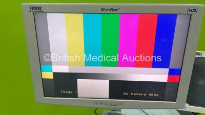 Storz Stack System with Storz WideView HD Monitor, Storz 200903 31 Monitor, Storz 222010 20 SCB Image 1 Hub, Storz Image 1 P3 22220031 Camera Head, Storz 201331 20 SCB Xenon 300 Light Source, Storz 264305 20 SCB electronic endoflator and Sony UP-DR80MD Pr - 4