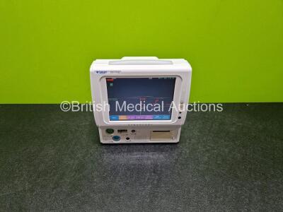 Fukuda Denshi Dynascope DS-7100 Vital Signs Monitor (Powers Up) Including ECG, BP, SpO2, Temp and NIBP Options