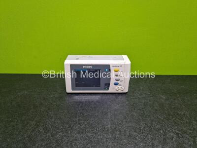 Philips IntelliVue X2 Handheld Patient Monitor (Powers Up) Including ECG, SpO2, NBP, Press and Temp Options with 1 x Battery