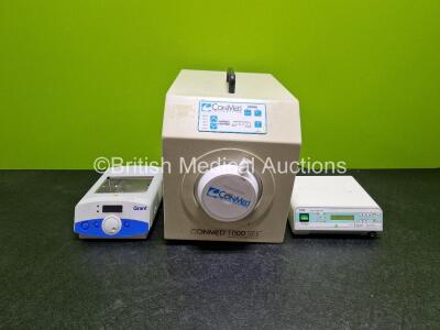 Mixed Lot Including 1 x Suni Expert System Surgical Drilling Unit (Powers Up) 1 x Grant Type QBD2 Unit (No Power) and 1 x Conmed 1000 SES Smoke Evacuation System (Powers Up) *SN S14843 / J20541010 / 3000075*