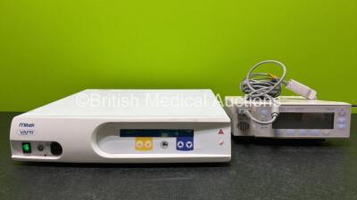 Mixed Lot Including 1 x Mitek Vapr Electrosurgical Unit and 1 x Nellcor Puritan Bennett NPB-295 Oximeter with 1 x Fingertip Sensor (Both Power Up) *SN 9820139 / G00852306*