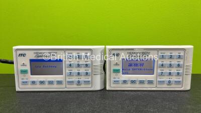 2 x Hemochron Signature Elite Whole Blood Microcoagulation Systems *Mfd 2011 & 2014* (Both Power Up with Stock Power Supply, Stock Power Not Included) *SN SE9511 / SE6020*